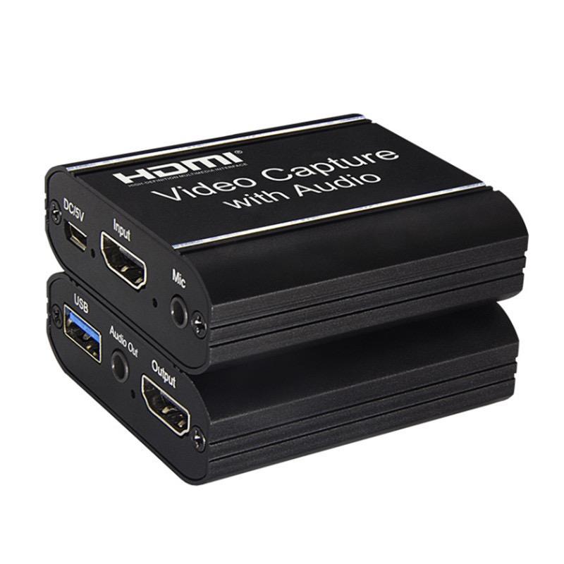 Carte de capture vidéo HDMI avec sortie audio en boucle et entrée 4K